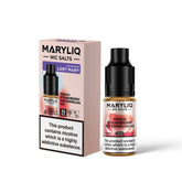 Lost Mary Maryliq - Peach Strawberry Watermelon Ice 10ml Nic Salt 10mg available from the online vape shop Vape Town UK